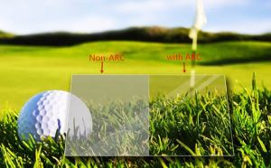 AR double-face revêtement de verre solaire