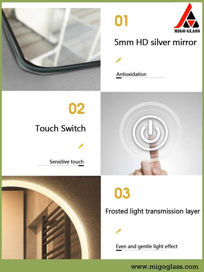 LED mirror product details 