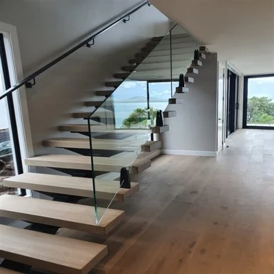 Balustrade de terrasse en verre