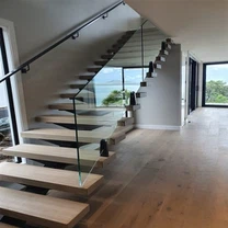 Balustrade de terrasse en verre