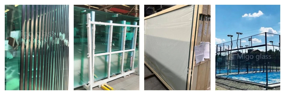 Padel court tempered glass Padel court tempered glass