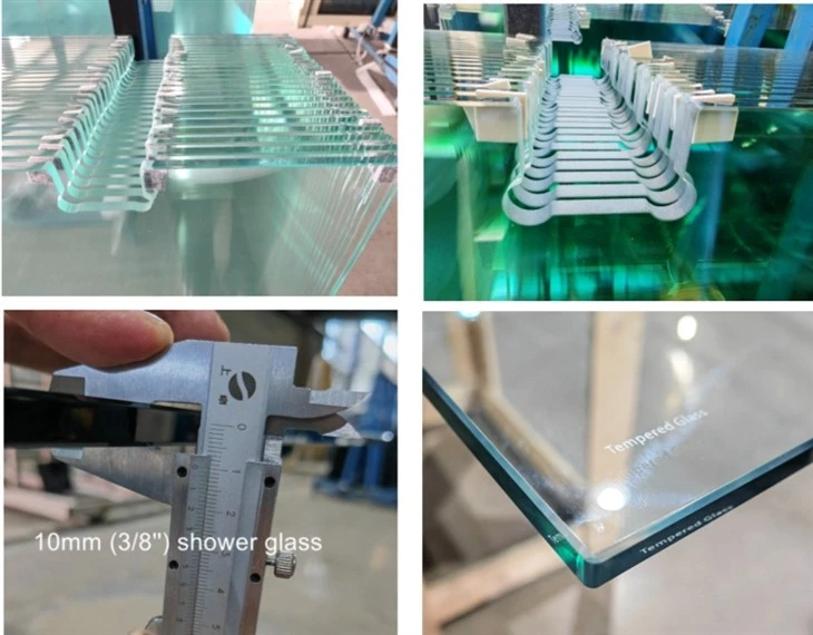 Verre de porte de douche