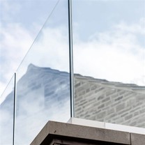 Balcon en verre trempé