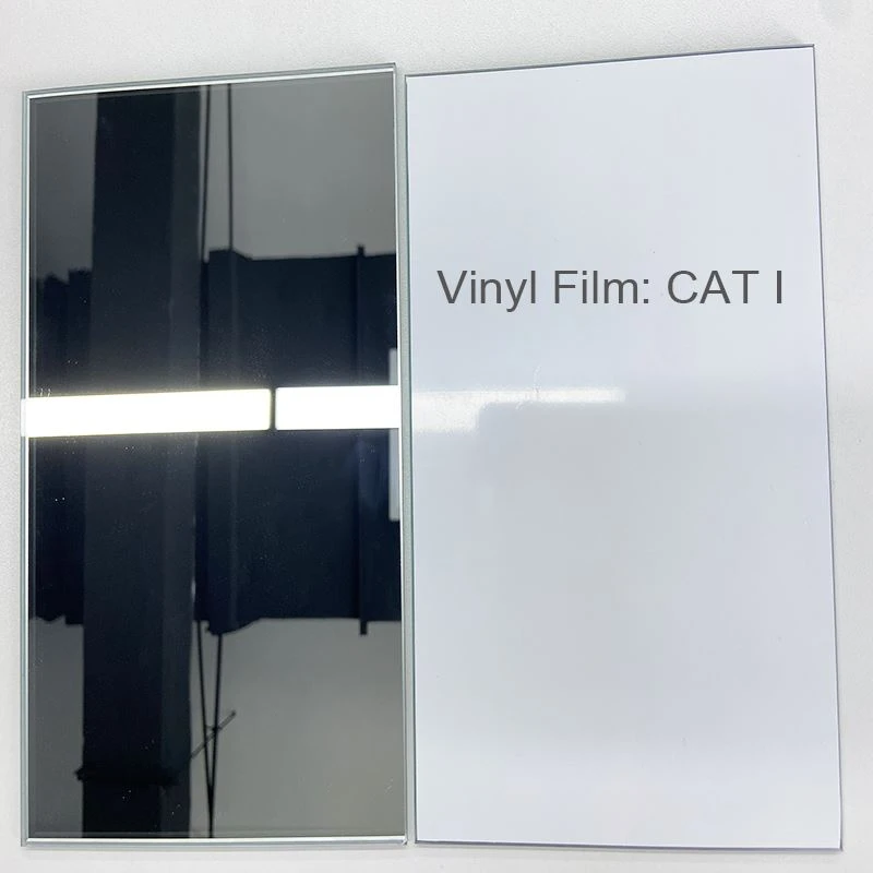 Miroir de sécurité avec support en vinyle