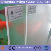 AR de simple-côté revêtement de verre solaire