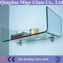 Verre bombé / plié verre chaud