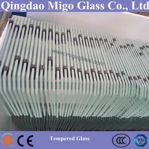 Verre d'impression d'écran en soie trempé