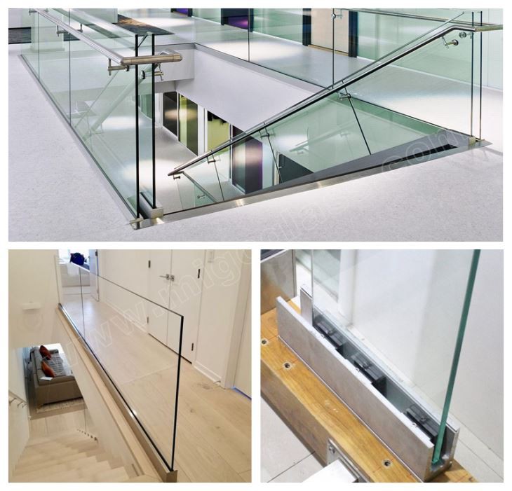 Glass railings