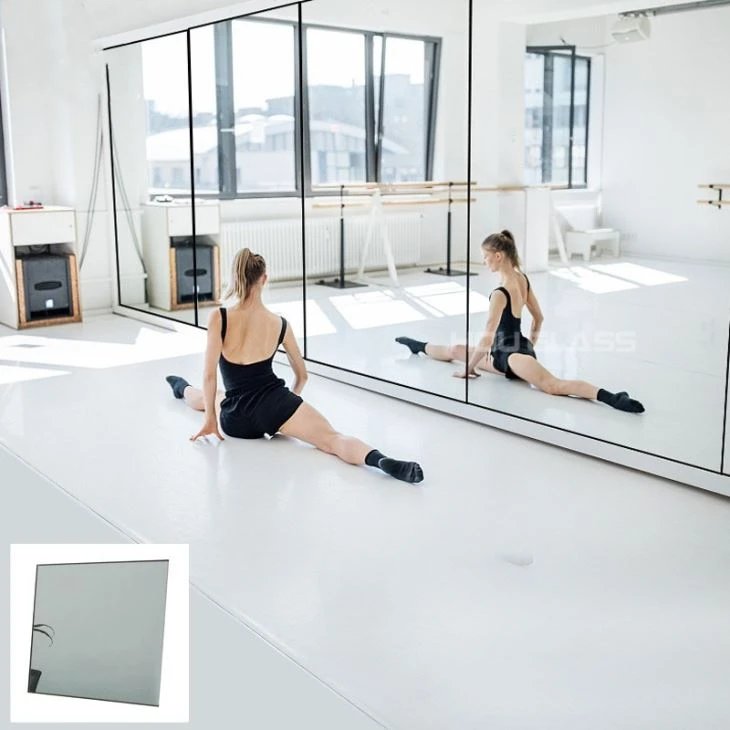 Miroir de sécurité pour gymnase
