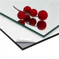 Verre miroir à sécurité