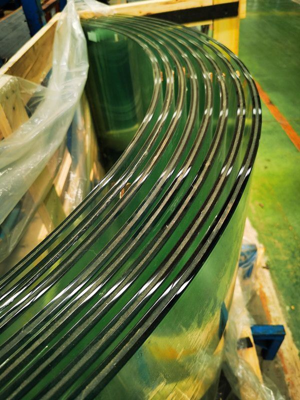 Curved Toughened Glass Railing