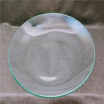 Visage de verre de l'horloge murale