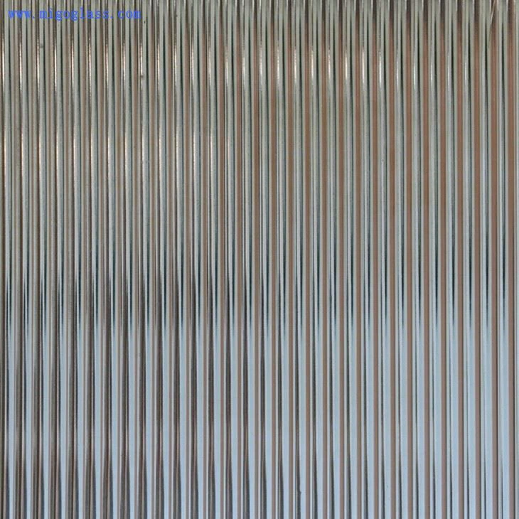Fluted glass